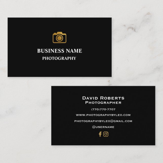 Minimalist Luxury Business Cards (Front/Back)