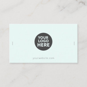 Minimalist Luxury Duck Blue Business Card