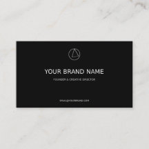 Minimalist Luxury QR Code Business Card - Modern B