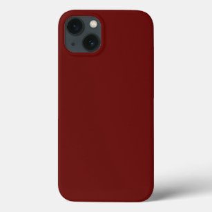 Minimalist Mahogany Red Plain Solid Colr Wrapping  Case-Mate iPhone Case