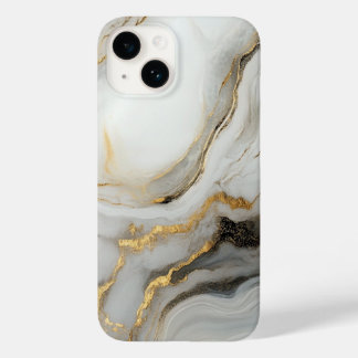 Minimalist Marble - Elegant & Timeless Design Case-Mate iPhone 14 Case
