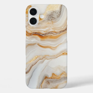 Minimalist Marble - Elegant & Timeless Design iPhone 16 Plus Case