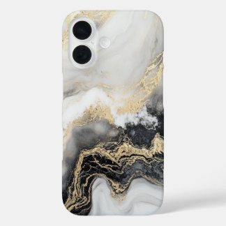 Minimalist Marble - Elegant & Timeless Design iPhone 16 Case