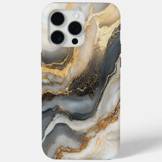 Minimalist Marble - Elegant & Timeless Design iPhone 15 Pro Max Case