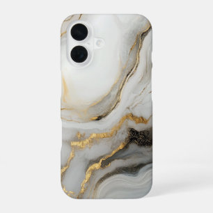 Minimalist Marble - Elegant & Timeless Design iPhone 16 Case