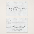 Minimalist Marble Small Business Gift Certificate