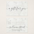 Minimalist Marble Small Business Gift Certificate