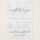 Minimalist Marble Small Business Gift Certificate