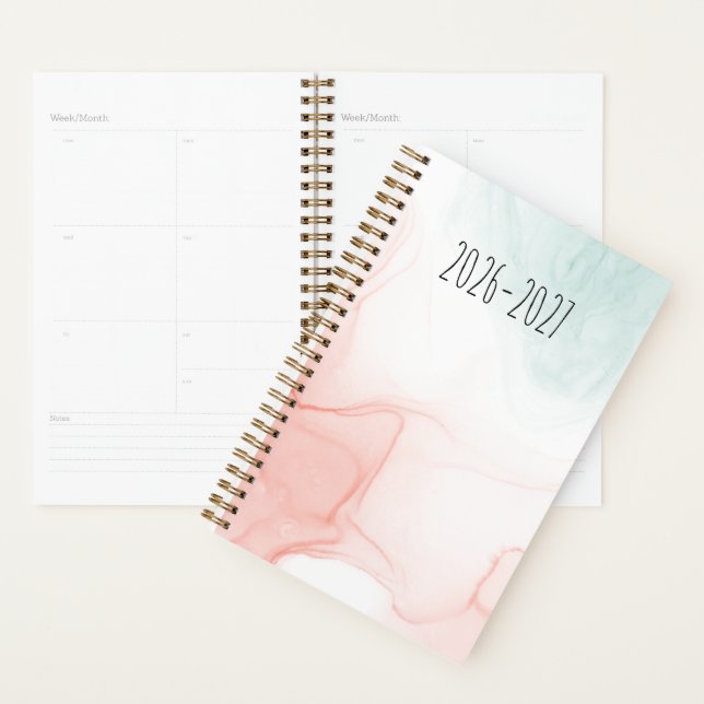 Minimalist Marble Wash Design Planner (Display)