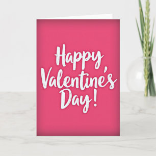 Minimalist Matte Valentines Card