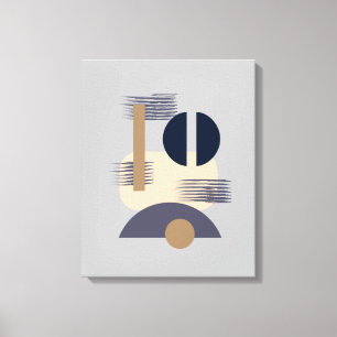 Minimalist Meditative Monochromatic Canvas Art