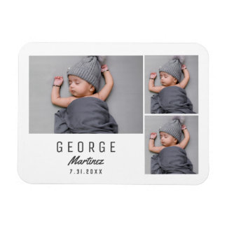 Minimalist Memory Keepsake Gifts Unique Baby Photo Magnet
