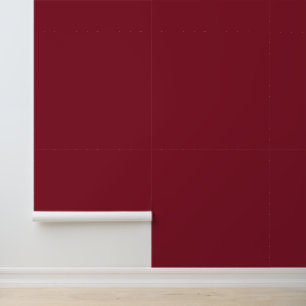 Minimalist merlot red plain solid classic elegant  wallpaper
