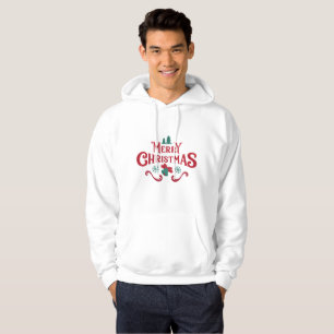 Minimalist Merry Christmas Hoodie