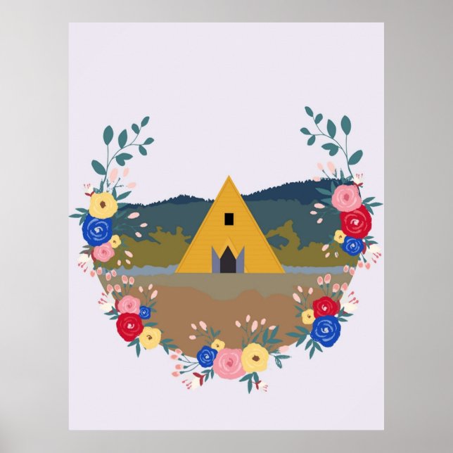 Minimalist Midsommar kinda Poster (Front)
