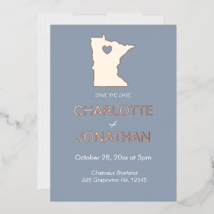 Minimalist Minnesota State Destination Wedding