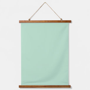 Minimalist Mint Green Wall Tapestry