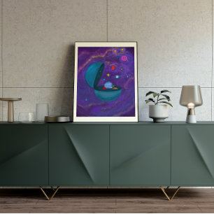 Minimalist Modern Abstract Art No6 Poster