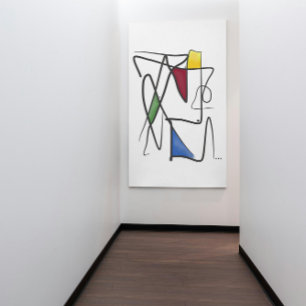 Minimalist Modern Abstract Art No.3 Poster