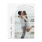 Minimalist modern arch photo Save the Date