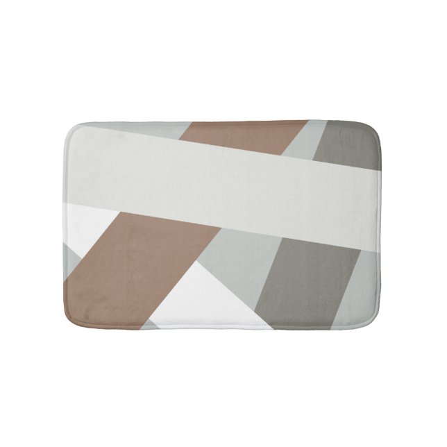 Minimalist modern bath mat (Front)
