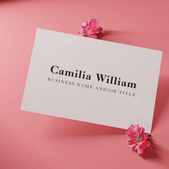 Minimalist Modern Business Card | Minimal (Creator Uploaded)