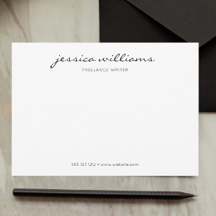 Minimalist Modern Calligraphy Professional Card