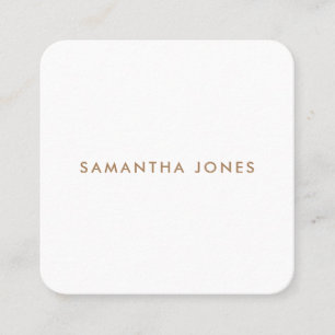 Minimalist Modern Calling Card