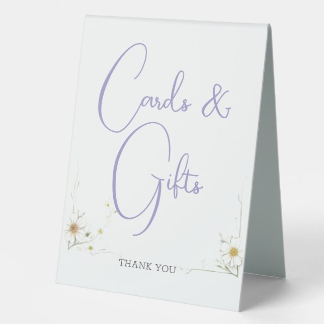 Minimalist Modern Cards & Gifts Wedding Welcome (Front)