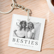 Minimalist Modern Chic Best Friends BFF Photo