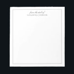 Minimalist Modern Classic From The Desk Of Notepad<br><div class="desc">Minimalist Modern Classic From The Desk Of Notepad.</div>