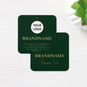 Minimalist Modern Clothing Hang Tag