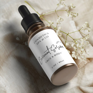 Minimalist Modern Cosmetic Bottle 2 OZ Product