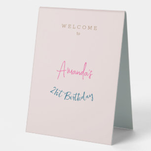 Minimalist Modern Cute Birthday Party