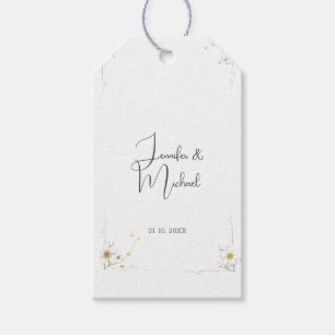 Minimalist Modern Cute Wedding Welcome Gift Tags