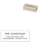 Minimalist Modern Deco Name & Return Address