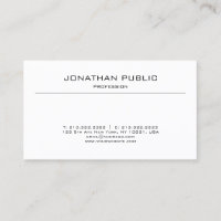 Minimalist Modern Design Elegant Plain Trendy