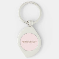 Minimalist Modern Doctor Professional Pink