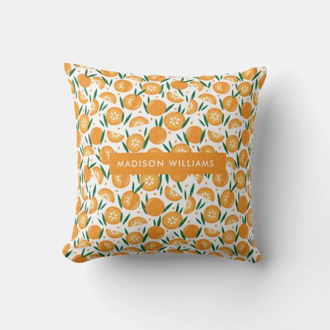  Minimalist Modern Editable Inscription Custom  Cushion (Front)