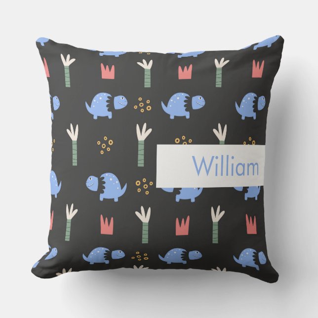  Minimalist Modern Editable Inscription Custom  Cushion (Front)
