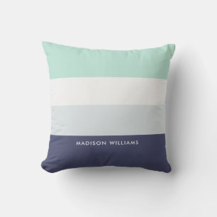 Minimalist Modern Editable Inscription Custom Cushion