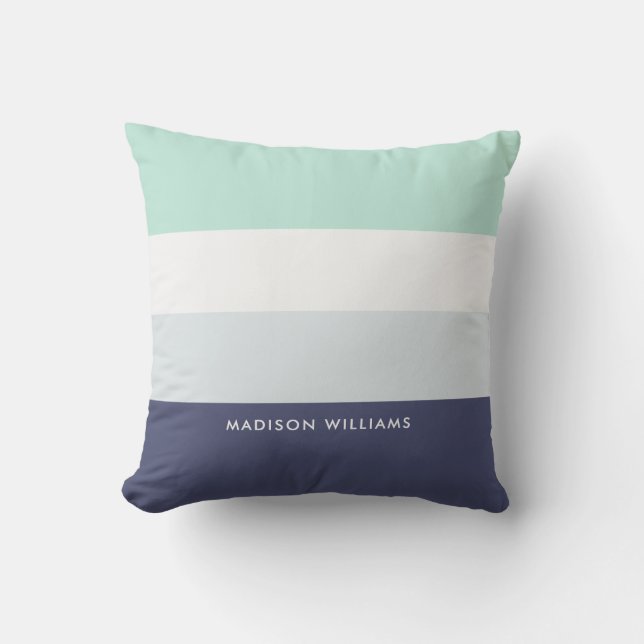  Minimalist Modern Editable Inscription Custom  Cushion (Front)