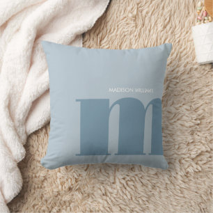 Minimalist Modern Editable Inscription Custom Cushion
