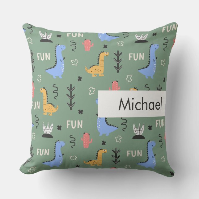  Minimalist Modern Editable Inscription Custom  Cushion (Front)