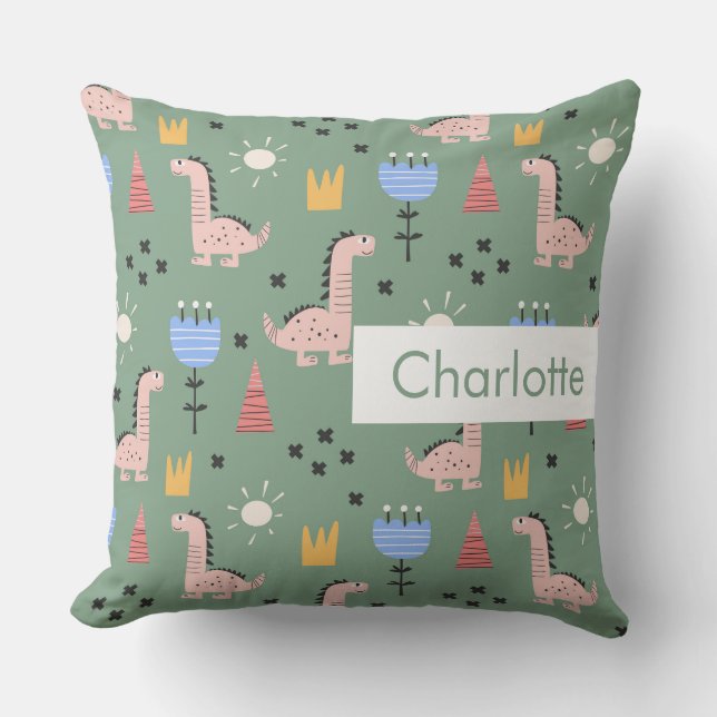  Minimalist Modern Editable Inscription Custom  Cushion (Front)