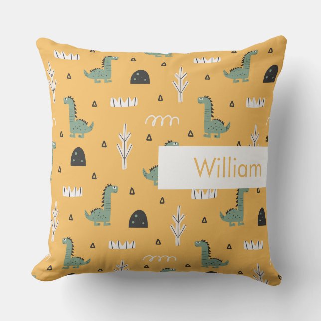  Minimalist Modern Editable Inscription Custom  Cushion (Front)