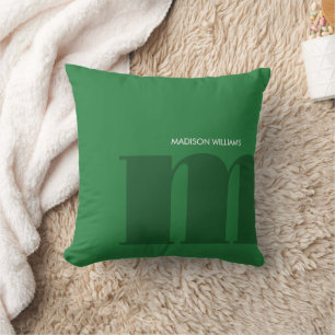 Minimalist Modern Editable Inscription Custom Cushion