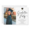 Minimalist Modern Elegant Picture Graduation Party