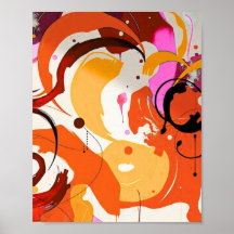 Minimalist Modern Geometric Art Poster