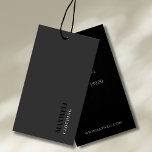 Minimalist Modern Hang Tags<br><div class="desc">Made for you!

*These hang tags don't come with holes. The holes are simulated in the artwork.</div>